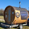 2,5m mobile Fausssauna auf Anhänger