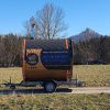 2,5m mobile Fausssauna auf Anhänger