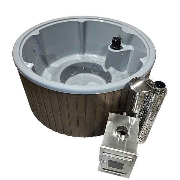 Acryl Hot Tub Whirlpool mit Externofen von oben